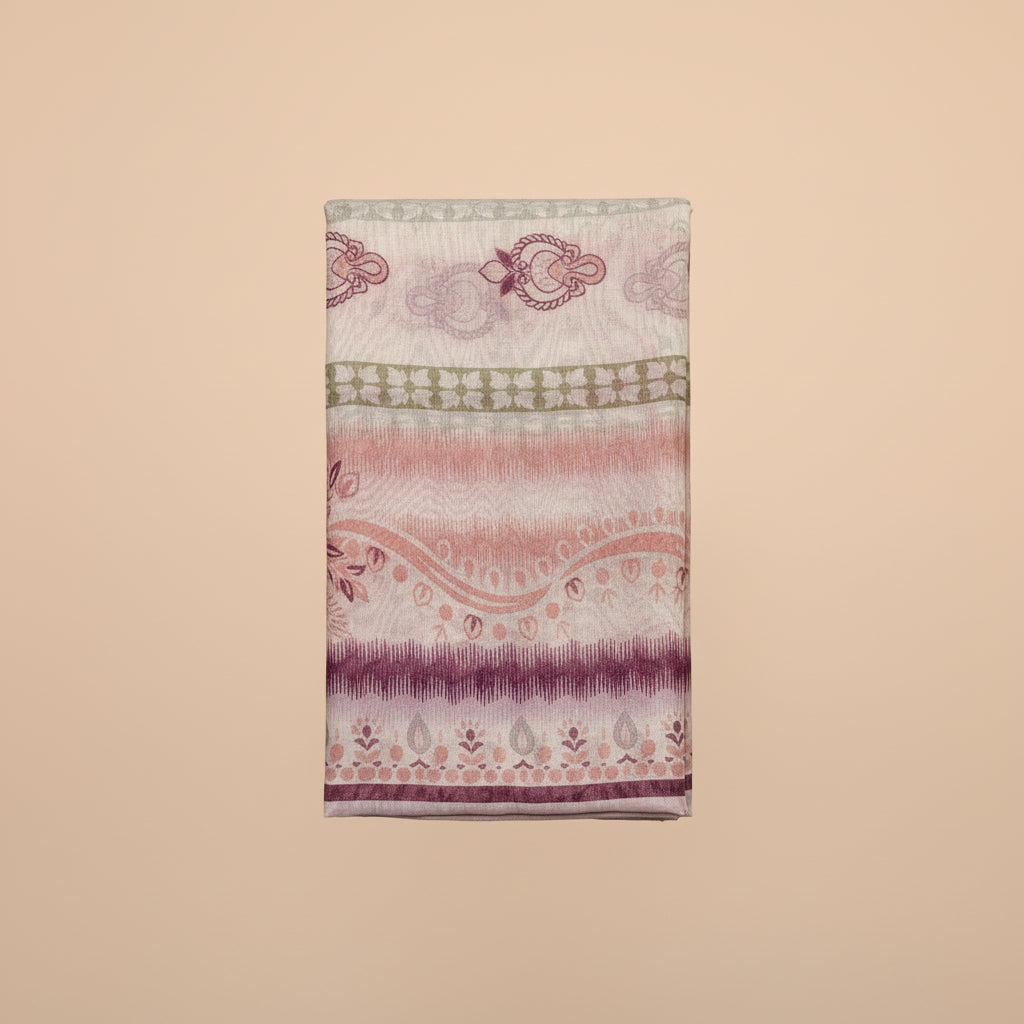 3 Piece - Embroidered Suit - 3513