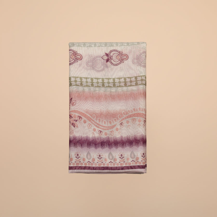 3 Piece - Embroidered Suit - 3513