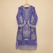 3 Piece - Embroidered Suit - 3498