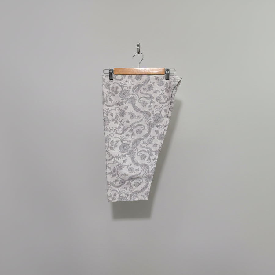 3 Piece - Embroidered Suit - 3495