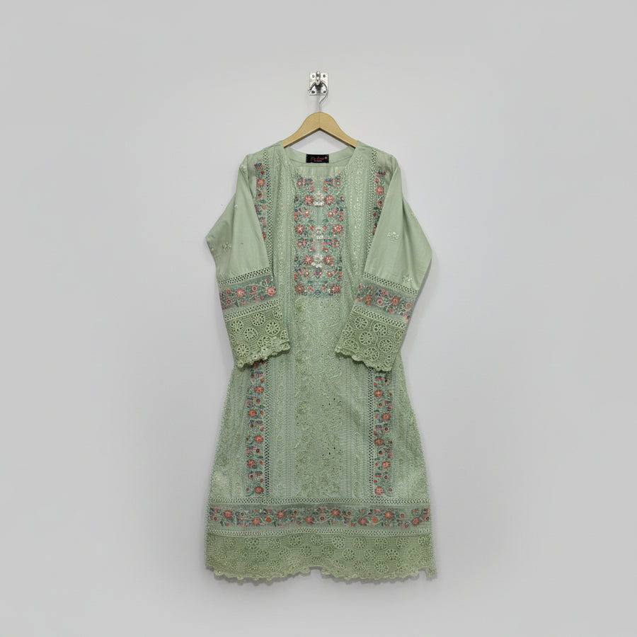 3 PIECE - EMROIDERED SUIT - 3486