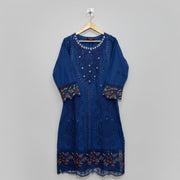 3 Piece - Embroidered Suit - 3490