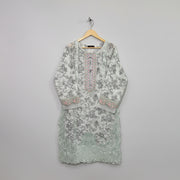 3 Piece - Embroidered Suit - 3546